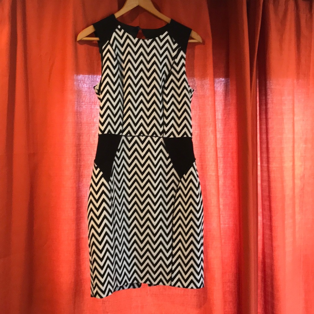 Black and White Dress